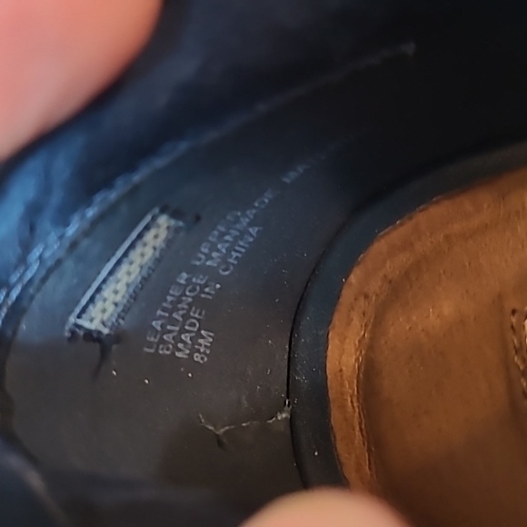 HALOGEN NAVY BLUE SUEDE KATRINA PEEP TOE BOOTIES size 8.5 - Picture 9 of 10